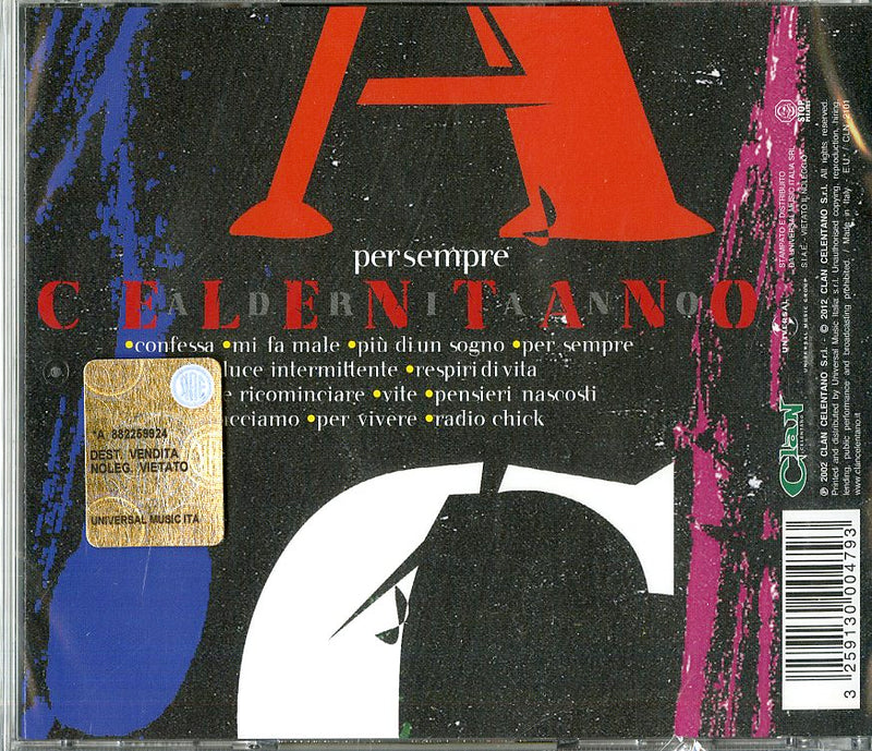 Celentano Adriano - Per Sempre Cd 3259130004793