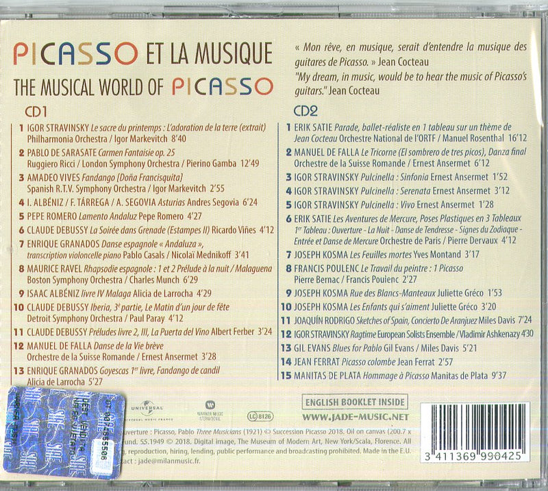 Compilation - The Musical World Of Picasso CD 3411369990425