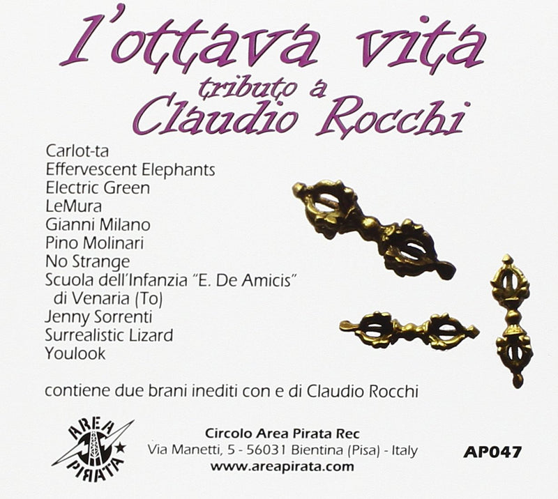 Compilation - L'Ottava Vita.Tributo A Claudio Rocchi Cd 3481574808433