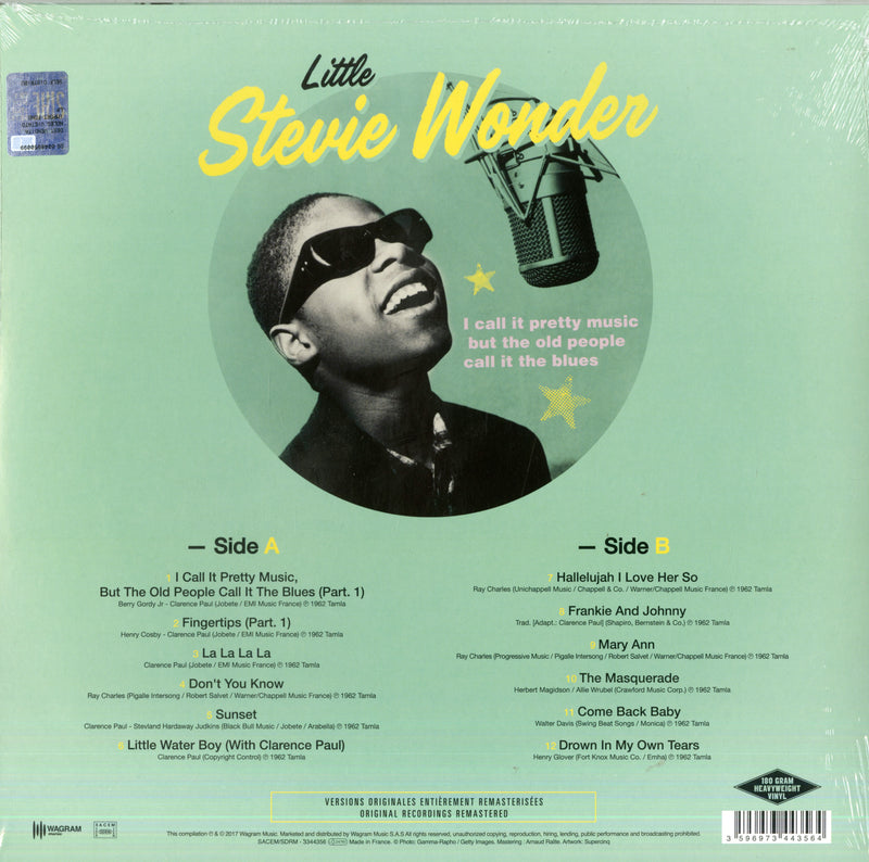 Wonder Stevie - I Call It Pretty Music But The Old People Call It Blues Lp 3596973443564