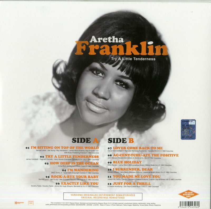 Franklin Aretha - Try A Little Tenderness Lp 3596973443960