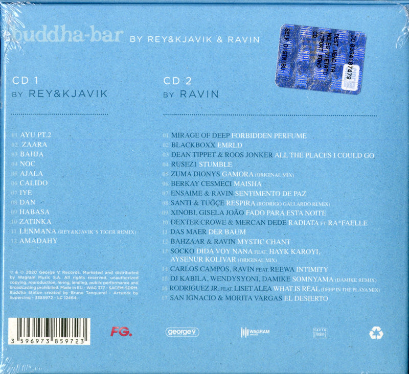 Compilation - Buddha Bar By Rey & Kjavik & Ravin Cd 3596973859723