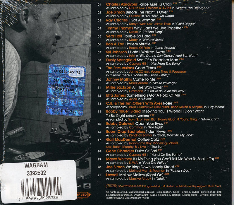 Compilation - Sampled Soul CD 3596973925329