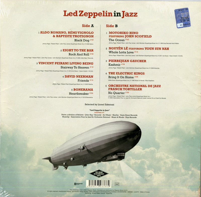 Compilation - Led Zeppelin In Jazz Lp 3596973933669