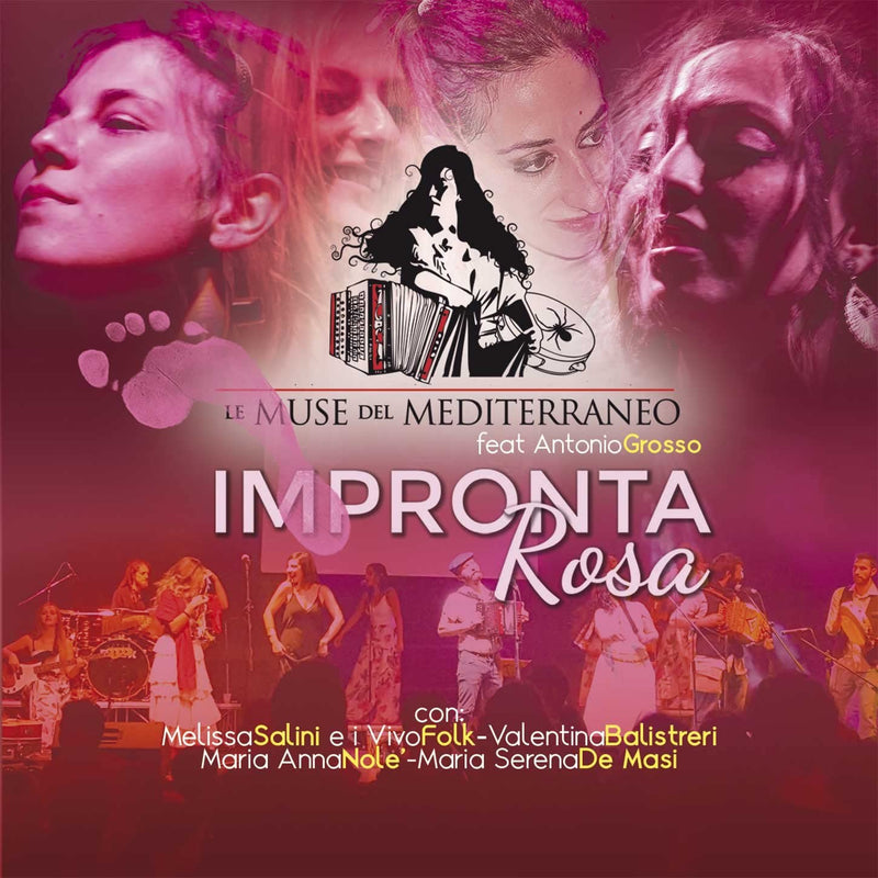 Grosso Antonio E Le Muse Del Mediterraneo - Impronta Rosa Cd 3615932144677