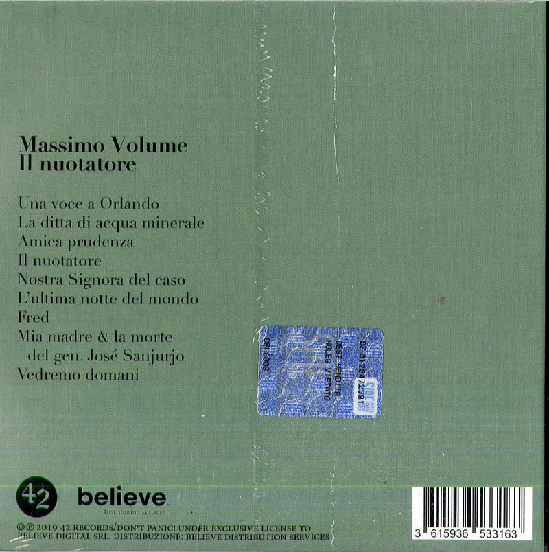 Massimo Volume - Il Nuotatore Cd 3615936533163