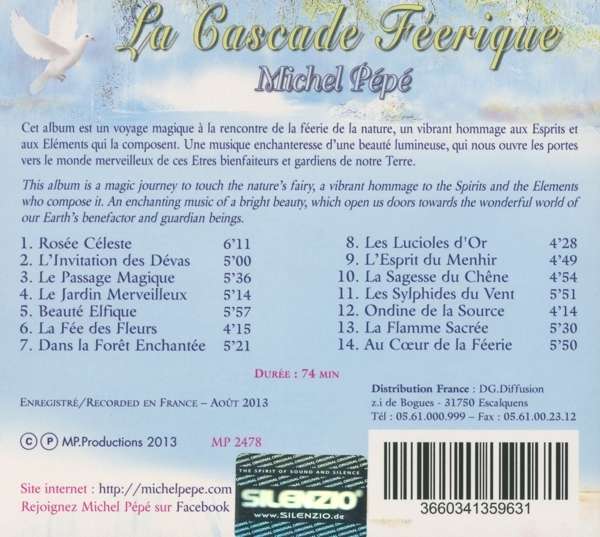 Pepe' Michel - La Cascade Feerique Cd 3660341359631