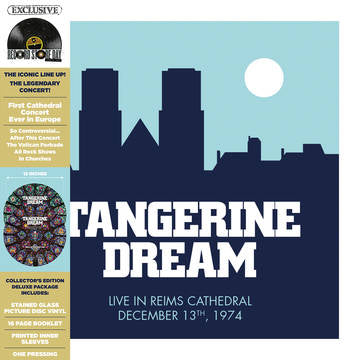 Tangerine Dream - Live At The Reims Cathedral 1974 (Vinyl Blue & Yellow Limited Edt.) (Rsd 21) Lp 3700477832650