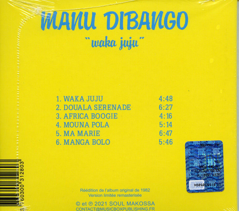 Dibango Manu - Waka Juju Cd 3760300312803