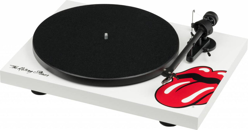 Pro-Ject Debut III Rolling Stones Recordplayer - bianco