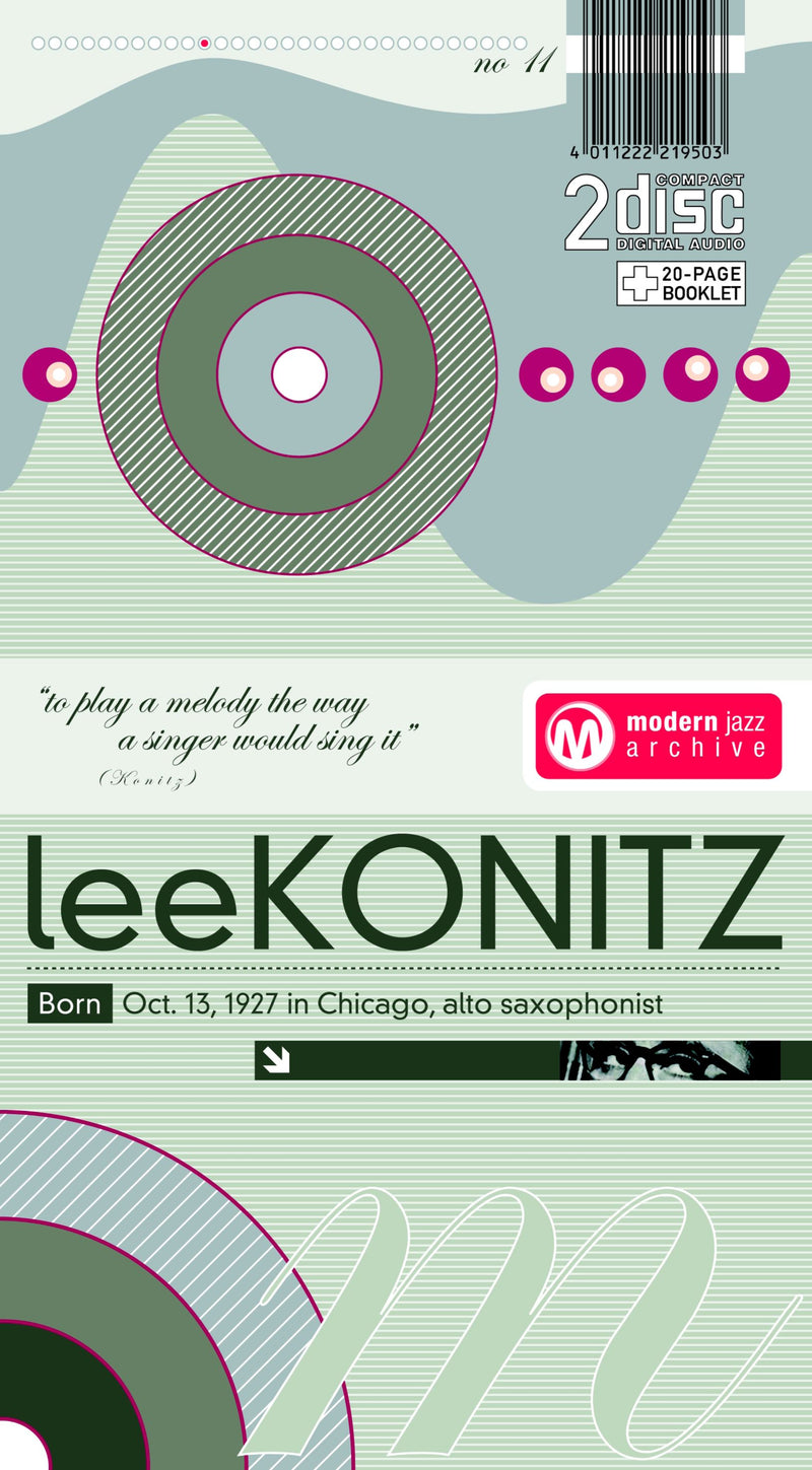 Konitz, Lee - Lee Konitz - Walking Shoes Cd 4011222219503