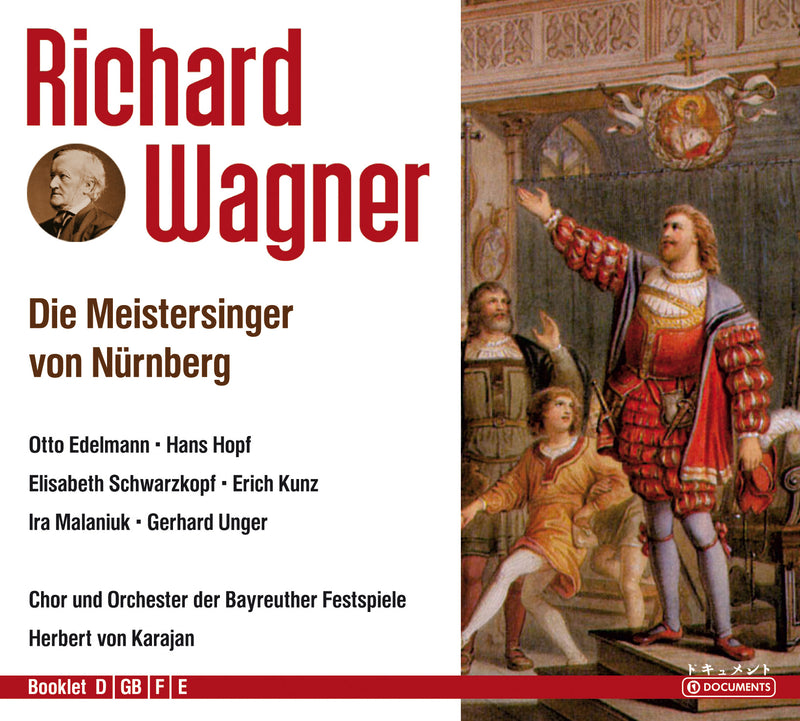 Karajan( Direttore), Elisabeth Schwarzkopf( Soprano), Otto Edelmann( Baritono) - Die Meistersinger Von Nurnberg (I Maestri Cantori Di Norinberga)(Box4Cd) Cd 4011222230621