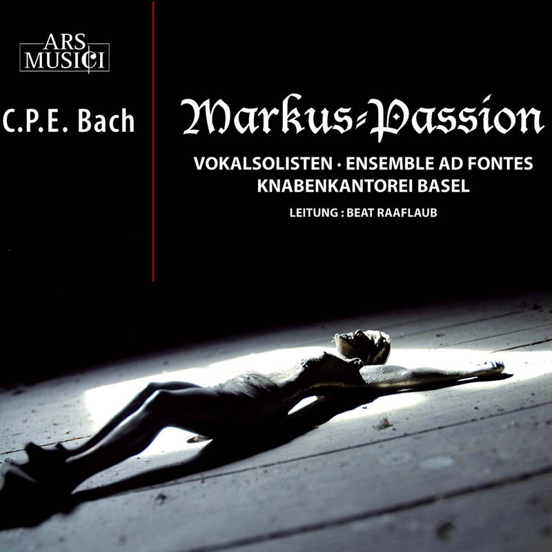 Knabenkantorei Basel/Raaflaub - Markus-Passion Cd 4011222321817