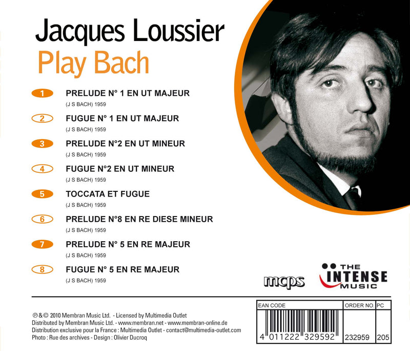 Loussier Jacques - Play Bach