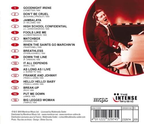 Lewis Jerry Lee - Goodnight Irene Cd 4011222329745