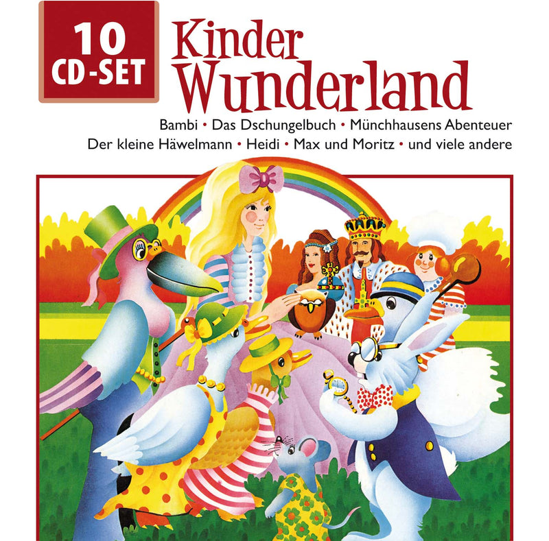 Compilation - Kinder Wunderland - Die Horspielbox Fur Zuhause Und Die Reise Cd 4011222330932