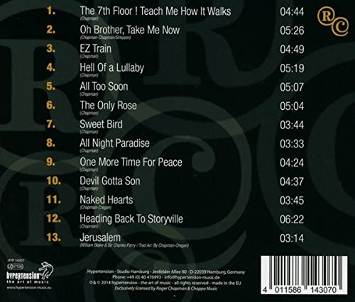 Chapman Roger - Peaceology Cd 4011586143070