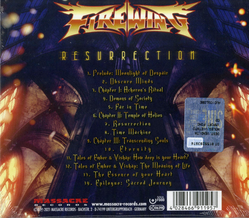 Firewing - Resurrection CD 4028466911957