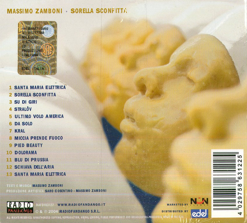 Zamboni Massimo - Sorella Sconfitta CD 4029758631225