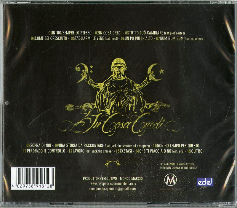 Mondo Marcio - In Cosa Credi Cd 4029758918128