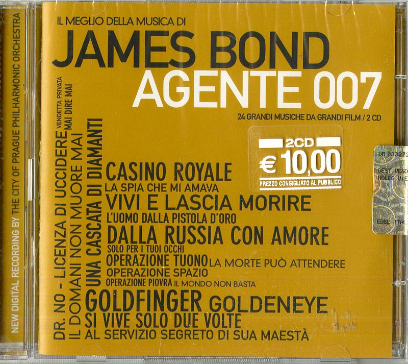 Compilation - Il Meglio Della Musica Di J.Bond-007 Cd 4029759062097