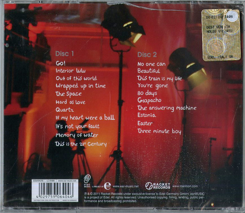 Marillion - Live From Cadogan Hall Cd 4029759064046