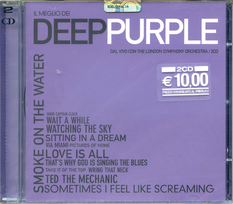 Deep Purple - Il Meglio Dei Deep Purple Cd 4029759070849