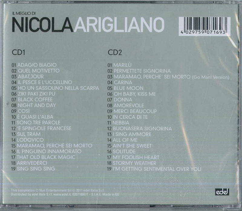 Arigliano Nicola - Il Meglio Di Nicola Arigliano Cd 4029759071693