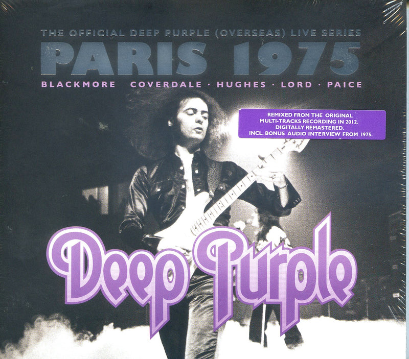 Deep Purple - Live In Paris 1975 Cd 4029759083320