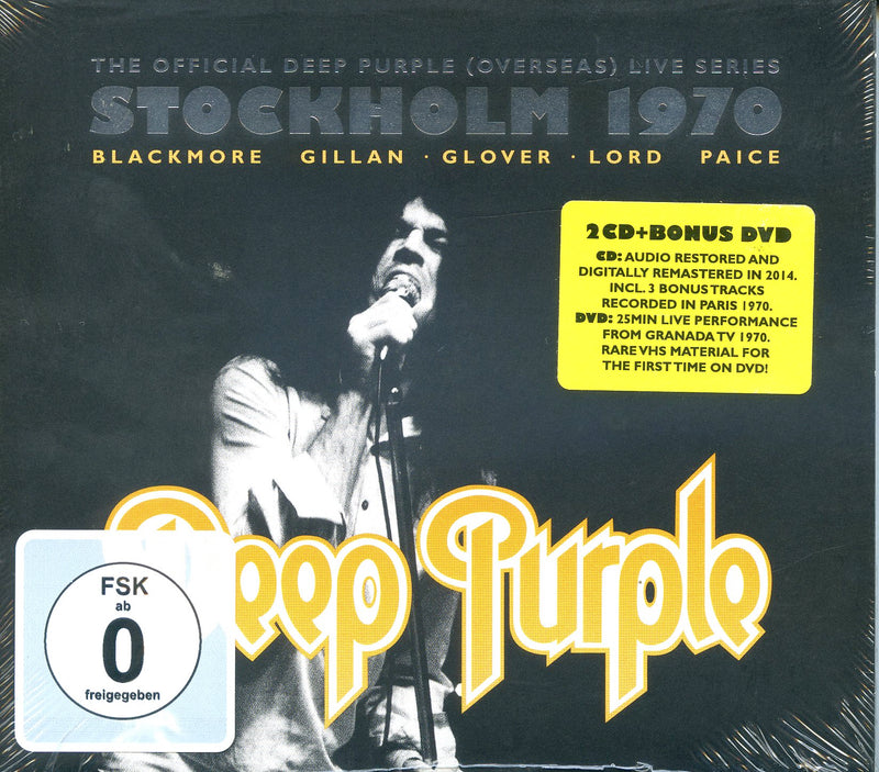 Deep Purple - Stockholm 1970 -2Cd+Dvd-