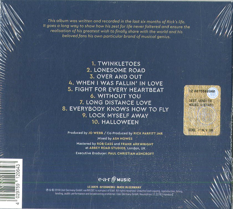 Parfitt Rick (Status Quo) - Over And Out (Digipack) Cd 4029759120643