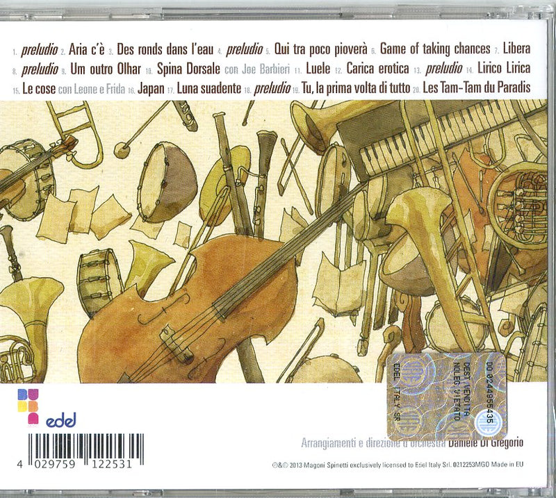 Musica Nuda( Magoni Petra, Spinetti Ferruccio) - Banda Larga Cd 4029759122531