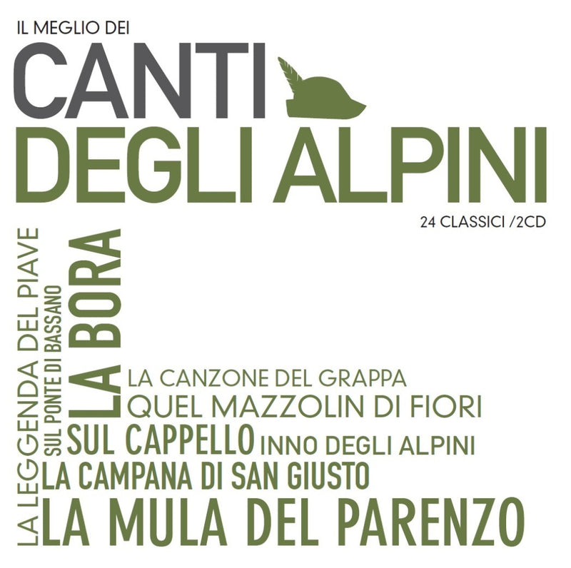 Compilation - Il Meglio Dei Canti Degli Alpini Cd 4029759126317