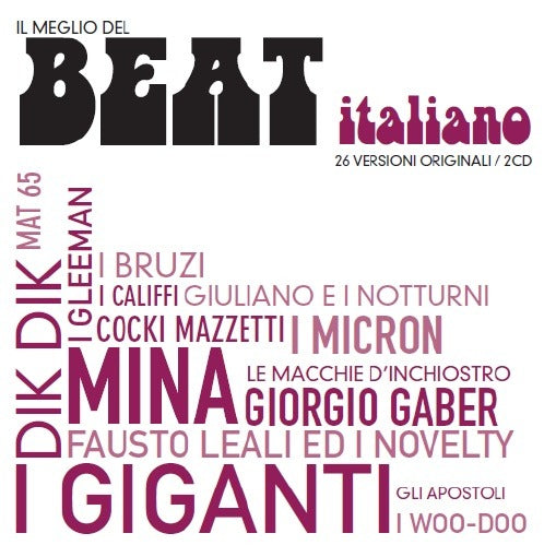 Compilation - Il Meglio Del Beat Italiano Cd 4029759128984