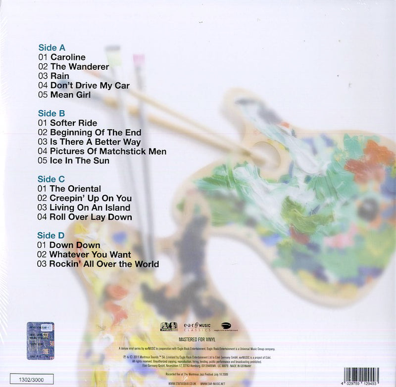 Status Quo - Pictures Live At Montreux 2009 (Limited Edt.) Vinile LP - Vinyl record 4029759129493