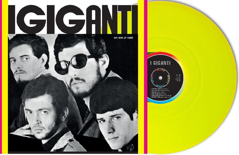 Giganti - I Giganti (Vinile Giallo Neon Limited Edt.) Lp 4029759130222