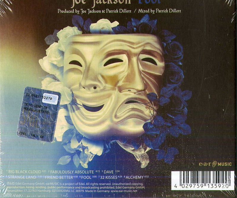 Jackson Joe - Fool (Digipack) CD 4029759135920