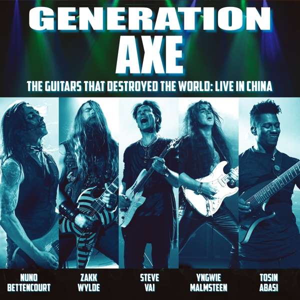 Generation Axe( Vai, Malmsteen, Bettencourt, Abasi, Wylde) - The Guitars That Destroyed That World Live In China