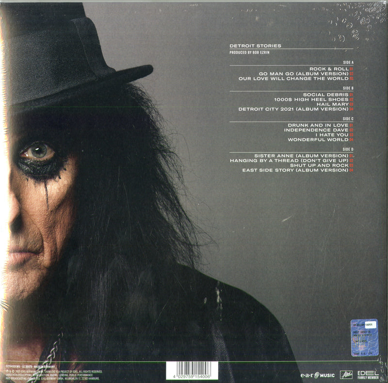 Cooper Alice - Detroit Stories Lp 4029759154006