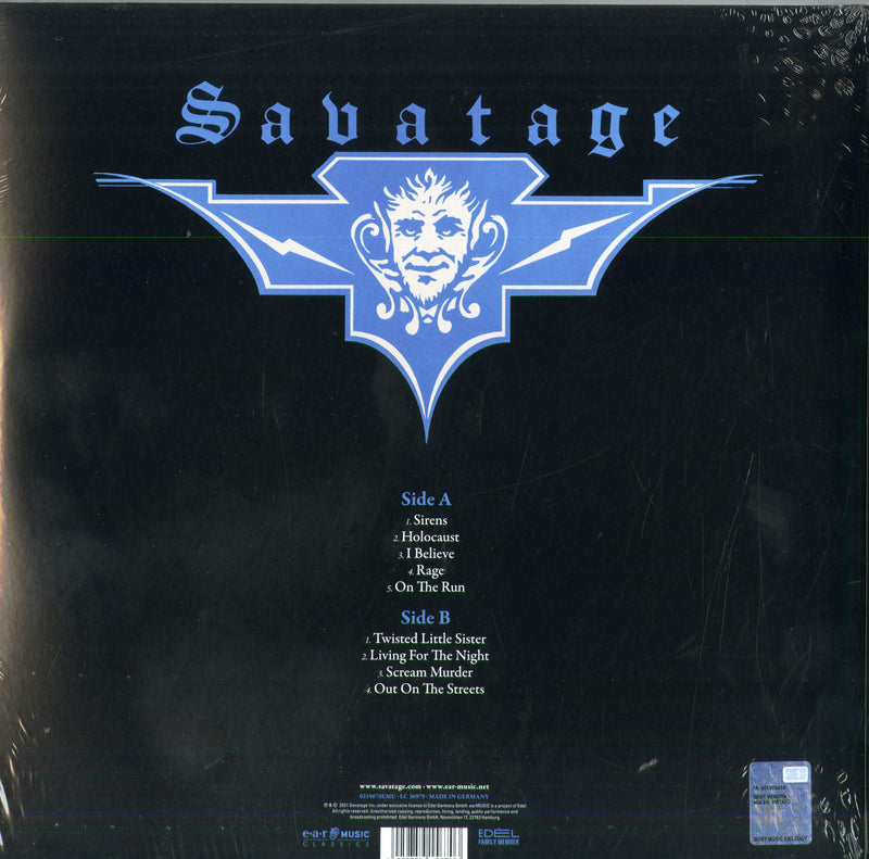 Savatage - Sirens Lp 4029759156703