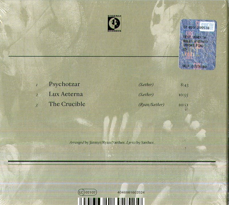 Motorpsycho - The Crucible Cd 4046661602524