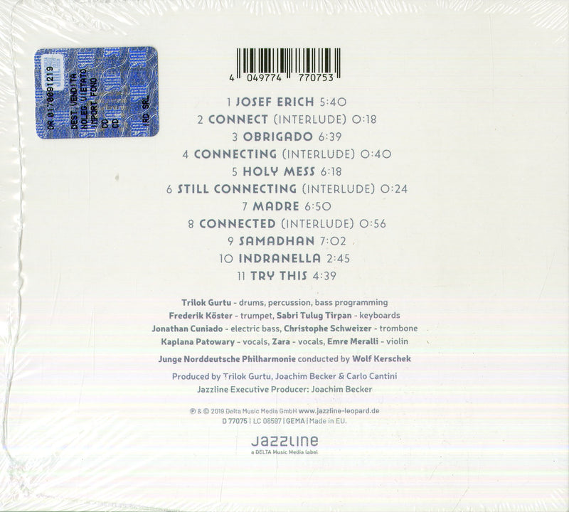 Gurtu Trilok - God Is A Drummer Cd 4049774770753