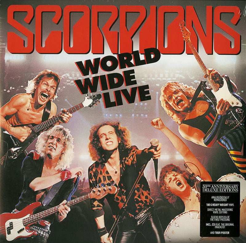 Scorpions - World Wide Live (2Lp+Cd) Lp 4050538150193