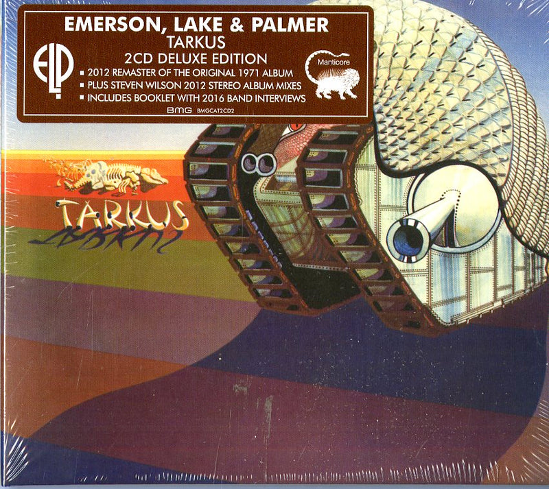 Emerson Lake & Palmer - Tarkus (Deluxe Edt.Remastered) Cd 4050538179996
