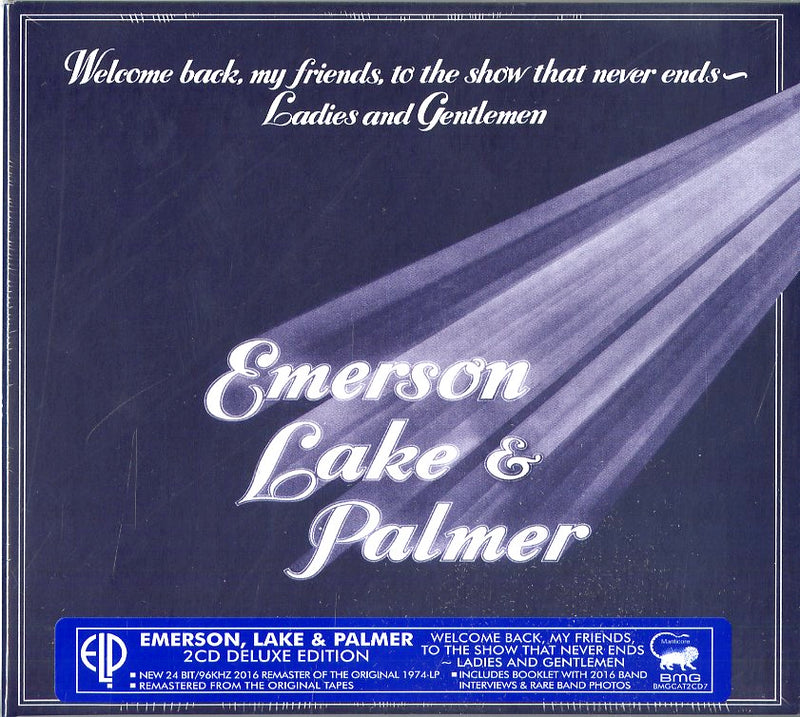 Emerson Lake & Palmer - Welcome Back My Friends...(Deluxe Edt.) Cd 4050538180336