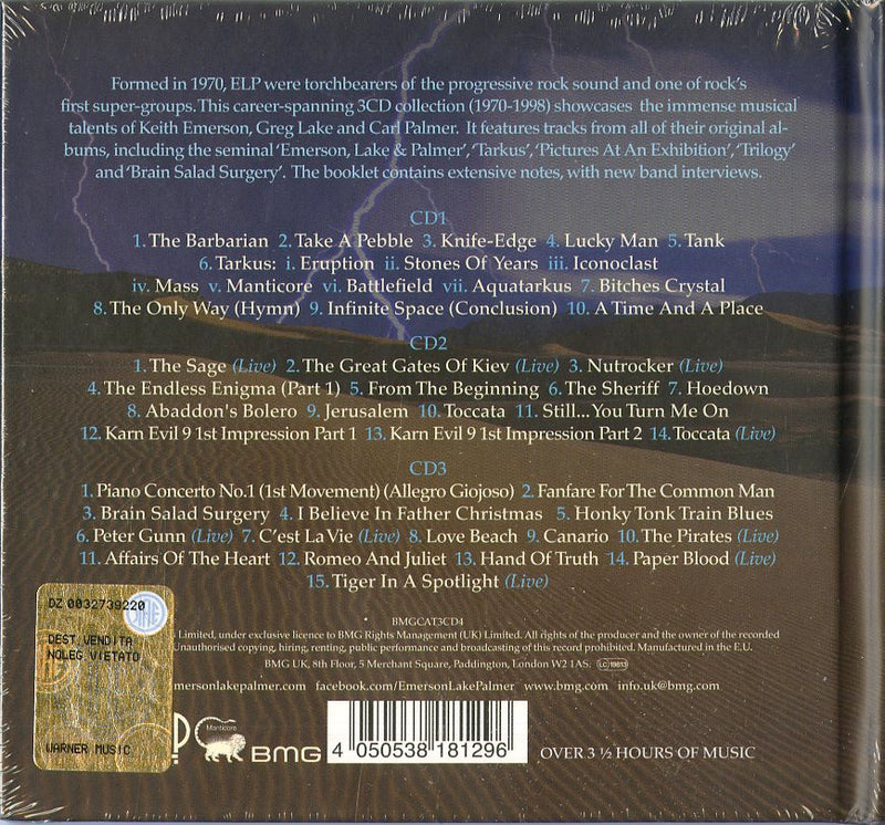 Emerson Lake & Palmer - The Anthology Cd 4050538181296