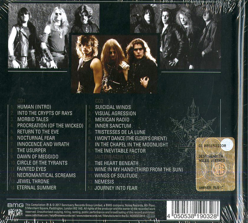 Celtic Frost - Innocence And Wrath (2-Cd Set) Cd 4050538190328