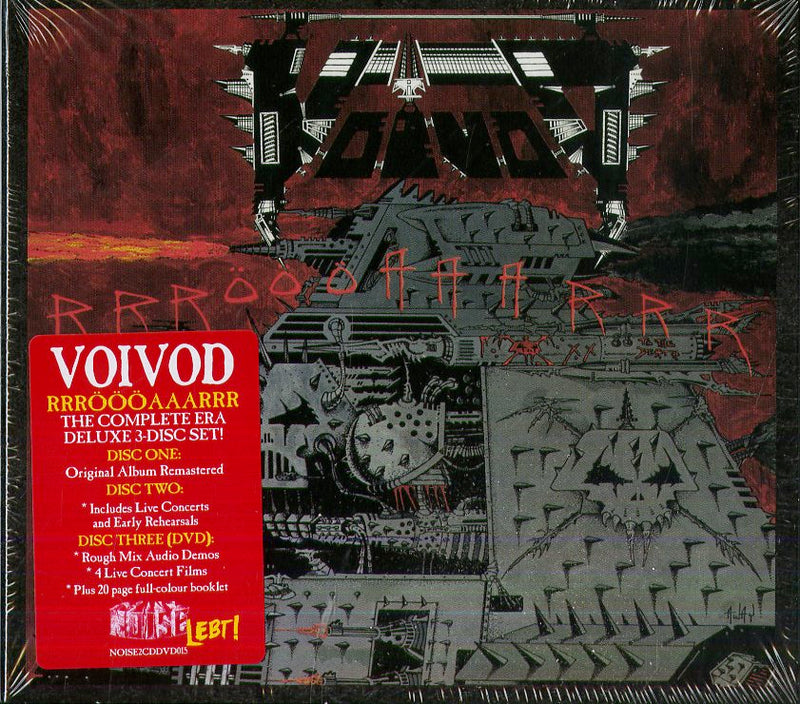 Voivod - Rrroooaaarrr (Deluxe Expanded 2Cd+Dvd) Cd 4050538214475