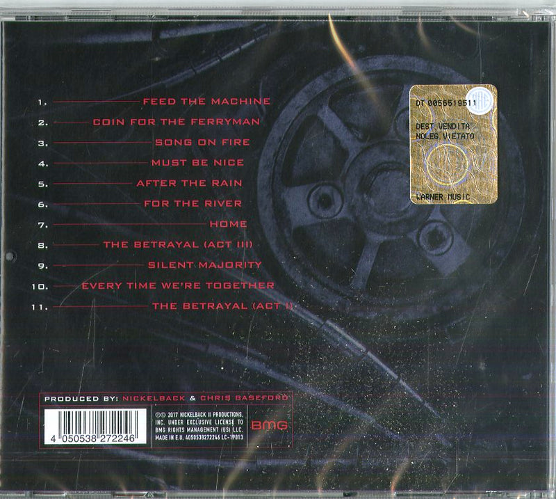 Nickelback - Feed The Machine Cd 4050538272246