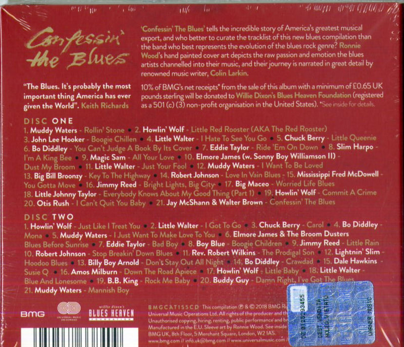 Compilation - Confessin' The Blues Cd 4050538338409